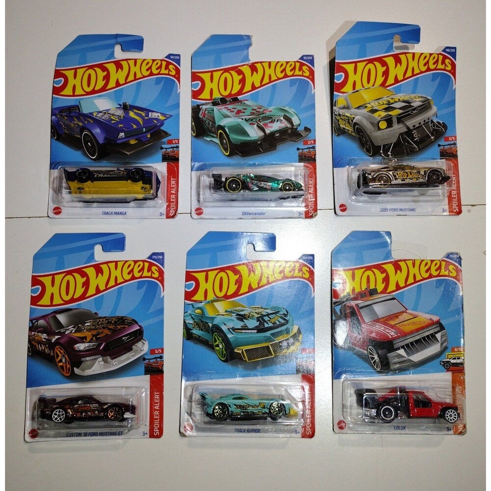 2021 Hot Wheels - 1-5 Spoiler Alert +  HW Hot Trucks(LoLux)